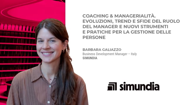 Il nuovo ruolo del manager in azienda SIMUNDIA