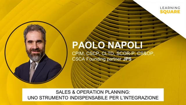 Le tecniche del Sales & Operations Planning in diversi conte ...